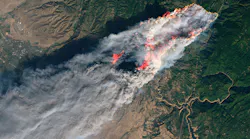 NASA satellite imagery shows the immensity of the 2018 Camp Fire in northern California.