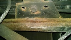 Apparatus frame rust can be a challenge that fire and rescue departments find in aging apparatus. Apparatus frame rust can be a challenge that fire and rescue departments find in aging apparatus.