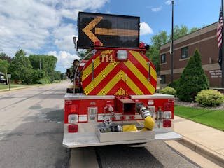 Keeping It Safe: Blocking Apparatus and Conspicuity - Fire Apparatus: Fire  trucks, fire engines, emergency vehicles, and firefighting equipment