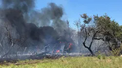Aranas Pass Brush Fire (tx)
