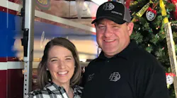 Texas Health Harris Methodist HEB Beth Stewart and Bedford, TX, firefighter-paramedic Daniel Stewart.