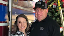 Texas Health Harris Methodist HEB Beth Stewart and Bedford, TX, firefighter-paramedic Daniel Stewart.