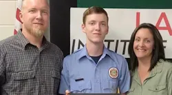 Osceola County, FL, EMT Dawson Rice (center).