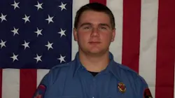 Granite Shoals, TX, firefighter/EMT Dustin Short.