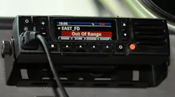 The mobile radio in the apparatus of the North East, PA, Fire Department shows it is out of range only a few miles away from the station., an issue with Erie County's new $26.5 million public radio system that Chief Dave Meehl has been trying to resolve for his department.