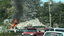 A Sept. 16 propane explosion killed a Farmington, MA, firefighter and injured six others. A Sept. 16 propane explosion killed a Farmington, MA, firefighter and injured six others.