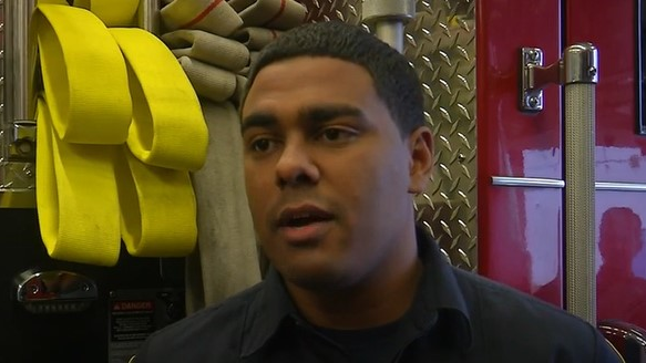 Charleston, WV, firefighter-medic Jason Cuffee.