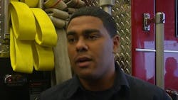 Charleston, WV, firefighter-medic Jason Cuffee.