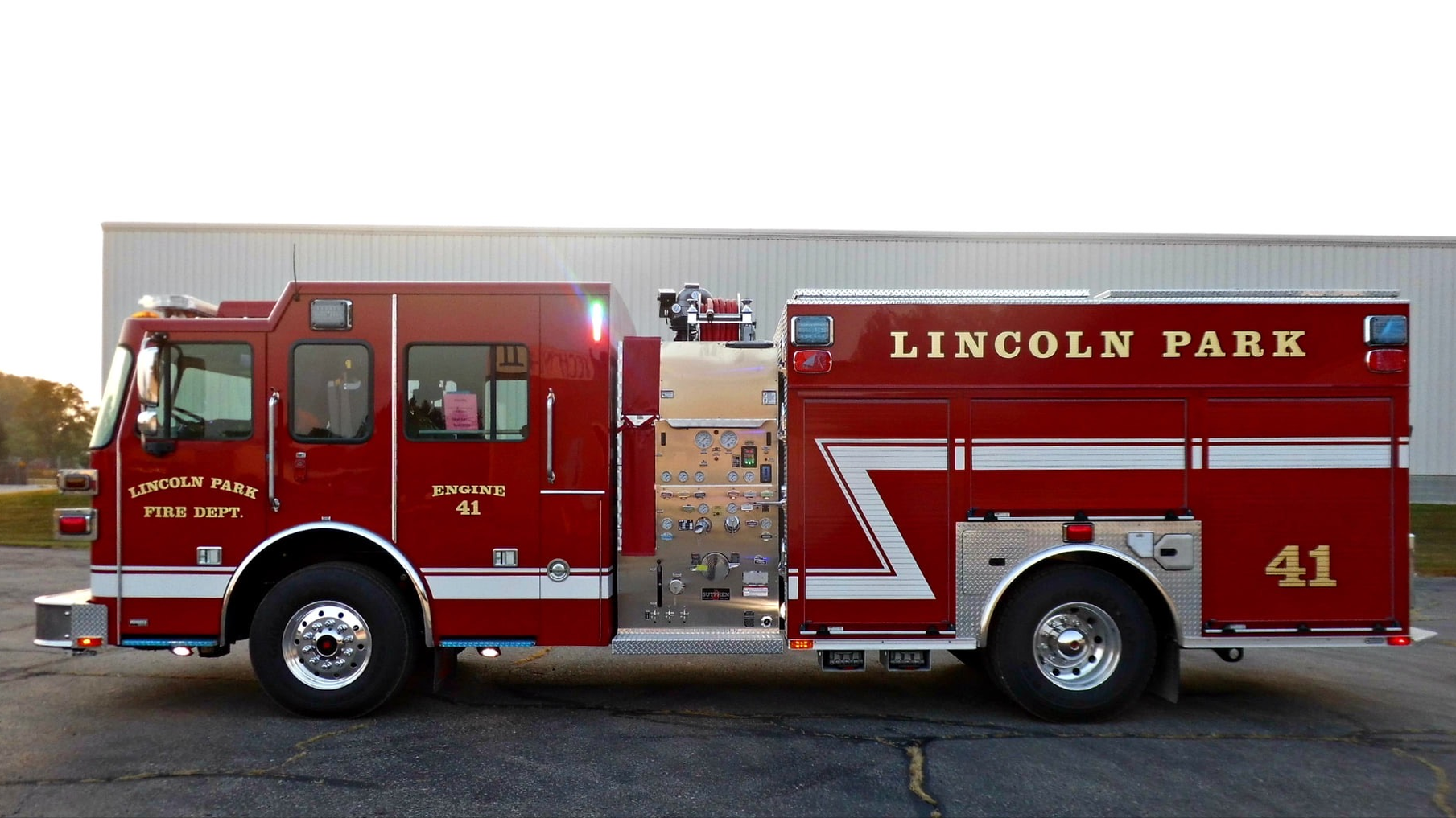 Lincoln Park Fire Dept Apparatus (mi)