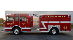 Lincoln Park Fire Dept Apparatus (mi)