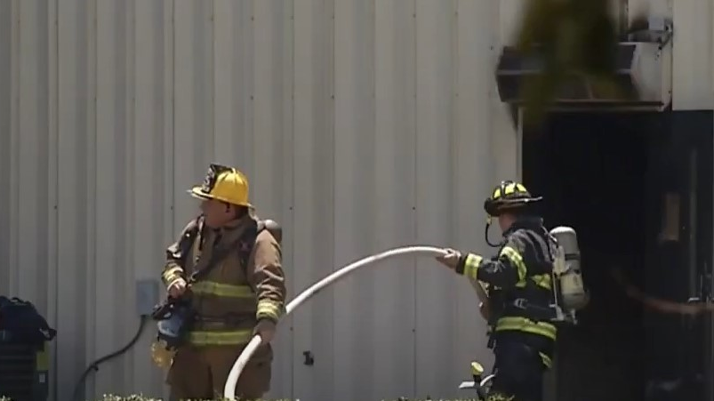 Firefighters from 13 Departments Battle NC Slaughterhouse Blaze Firehouse