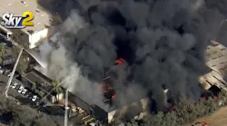 Perris Salvation Army Warehouse Fire (ca)