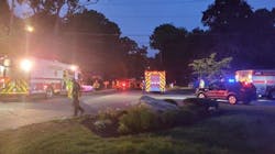 Whitman, MA, firefighters and a state hazardous material responded to a chemical explosion Tuesday when a mixed two pool chemicals together at his home. Whitman, MA, firefighters and a state hazardous material responded to a chemical explosion Tuesday when a mixed two pool chemicals together at his home.