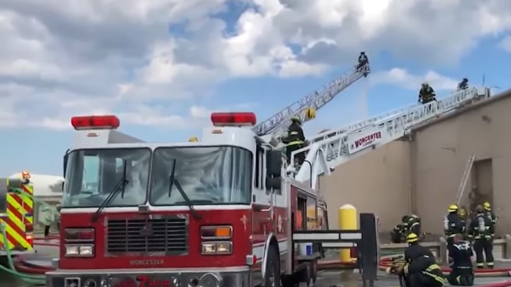 Four Alarm Fire Erupts At Ma Cold Storage Warehouse Firehouse