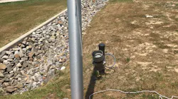 A U.S. flag and a firefighters memorial flag were stolen from the Hanover Township, PA, Fire Department late Wednesday.
