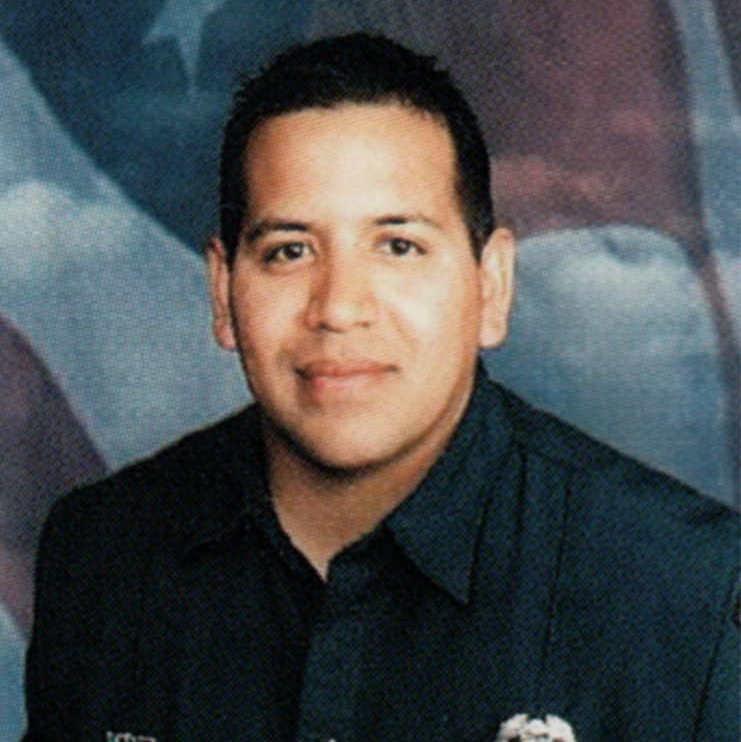 Los Angeles firefighter Jose M. Perez.