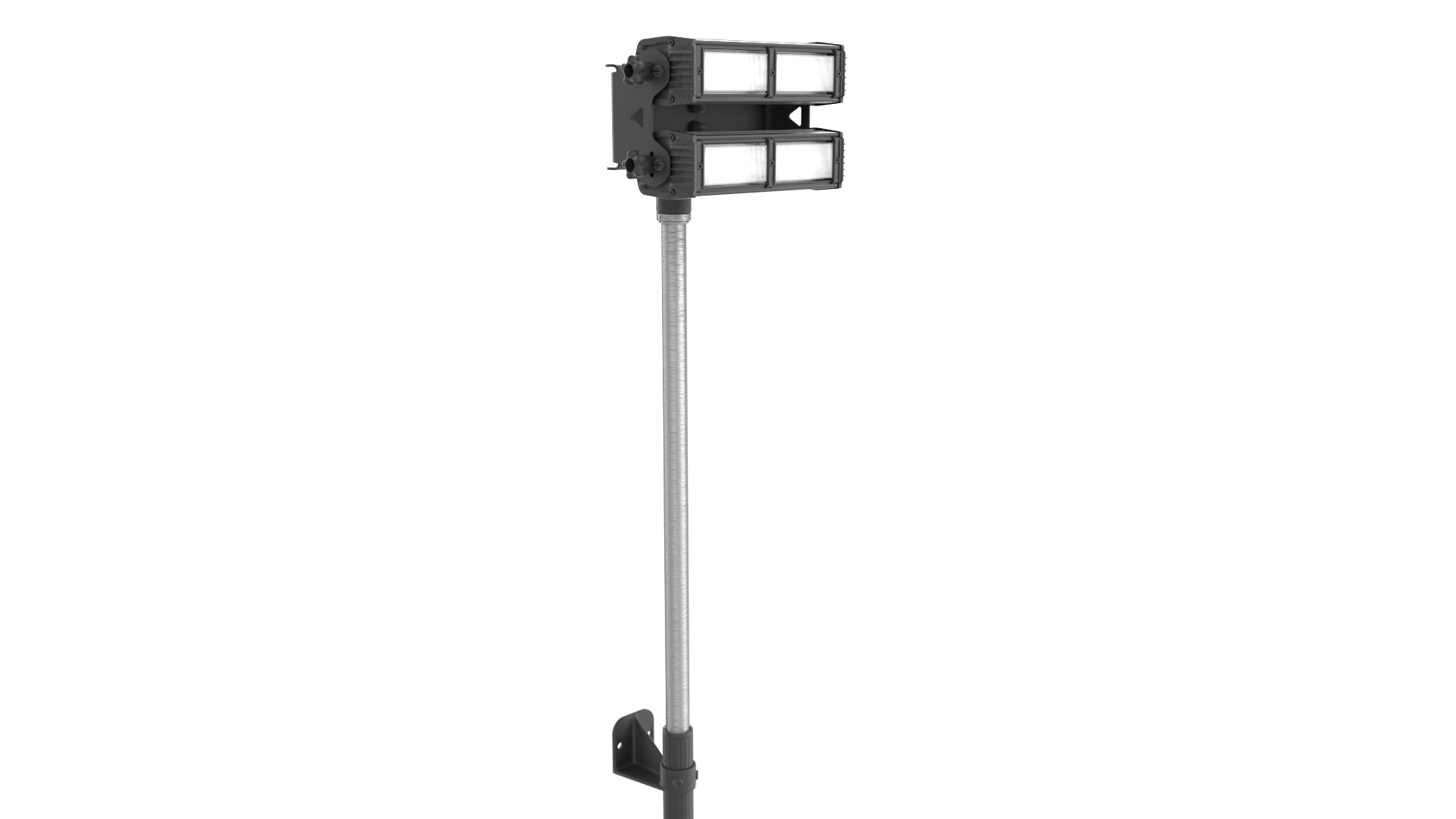 Dual 10 Lo Pro Pole Light With Pole Black 00001 2 1 5f21a7a6c8d1f