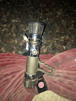 Low-flow fog nozzles, such as this adjustable gallonage fog, were and still are commonplace on firegrounds. Low-flow fog nozzles, such as this adjustable gallonage fog, were and still are commonplace on firegrounds.