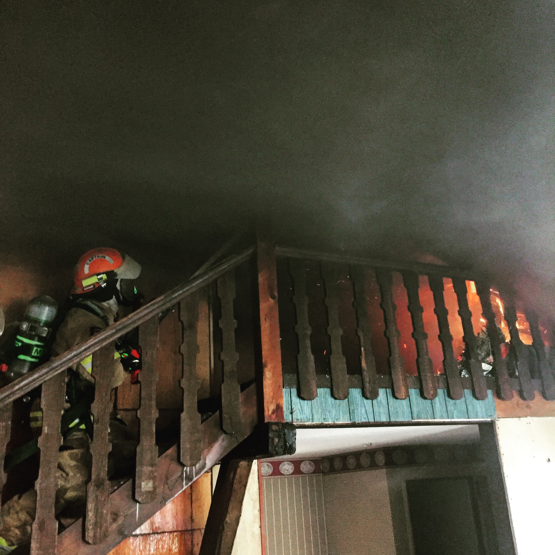 The engine company must cool their advance to the seat of the fire. Hoselines must be selected during incident size-up that can deliver the critical flow rate and be rapidly advanced in no more than 100 seconds.