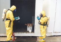 The occurrence of major catastrophic hazmat incidents is extremely infrequent. When they occurred in the past, they resulted from train derailments and tanker truck accidents. Major incidents at fixed facilities occurred even less frequently. The occurrence of major catastrophic hazmat incidents is extremely infrequent. When they occurred in the past, they resulted from train derailments and tanker truck accidents. Major incidents at fixed facilities occurred even less frequently.