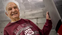 Al 'Babe' Bellusci, a former U.S. Forest Service smokejumper from Missoula who served in the 1940s.