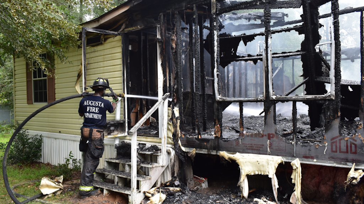 Ga Firefighter Injured In Fatal House Blaze Firehouse