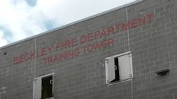 Beckley, WV, Fire Department's new station includes a training tower for firefighters. Beckley, WV, Fire Department's new station includes a training tower for firefighters.
