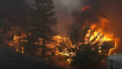 California officials have asked three states for help battling hundreds of wildfires. California officials have asked three states for help battling hundreds of wildfires.