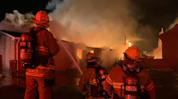 Chesapeake, VA, firefighters worked for nearly three hours to control a blaze that broke out at the Gabriel Chapel A.M.E. Zion Church early Friday.