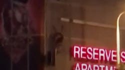 Cleveland firefighters rescued an injured skydiver who became entangled on top of a downtown parking garage early Sunday. Cleveland firefighters rescued an injured skydiver who became entangled on top of a downtown parking garage early Sunday.