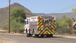 Firefighters battled the East Desert brush fire that broke out in May in Tonto National Forest near Cave Creek, AZ, north of Phoenix. Firefighters battled the East Desert brush fire that broke out in May in Tonto National Forest near Cave Creek, AZ, north of Phoenix.