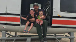 Wildland firefighter and Salmon, ID, Airbase manager Eric R. Ellis.