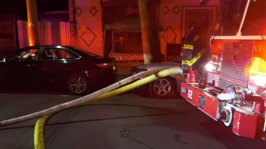Fdny Firefighters Injured Bronx (nyc)