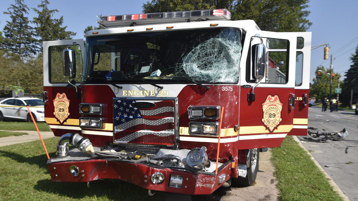 Vehicle Fatally Collides with Indianapolis Fire Apparatus on Way to