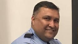 Houston firefighter Jerry Pacheco. Houston firefighter Jerry Pacheco.