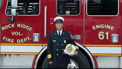 Former Rock Ridge, NC, Fire Chief Jimmy Miller.