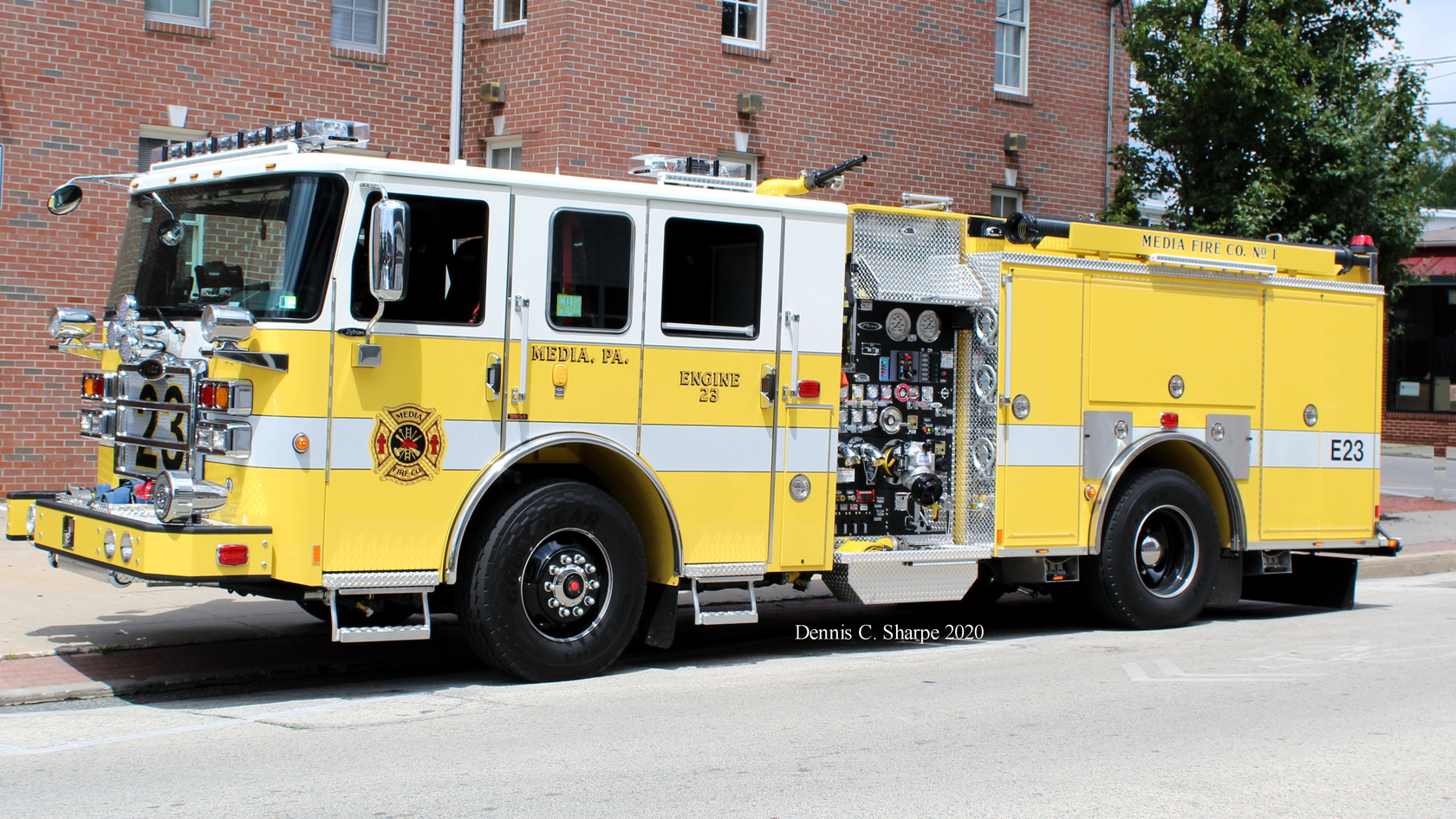 Media, PA, Custom Pumper Firehouse