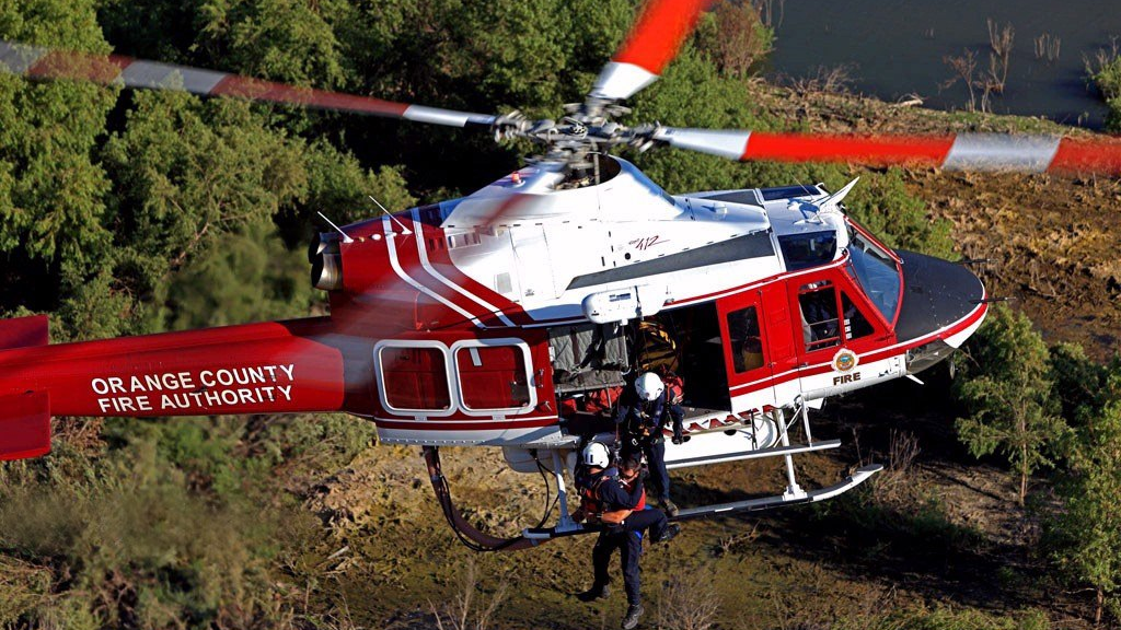 The Orange County, CA, Fire Authority has seen a dramatic surge in helicopter rescues during the summer months this year.