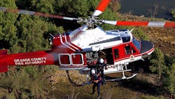 The Orange County, CA, Fire Authority has seen a dramatic surge in helicopter rescues during the summer months this year. The Orange County, CA, Fire Authority has seen a dramatic surge in helicopter rescues during the summer months this year.