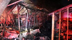 A smoke alarm installed by Spokane, WA, firefighters allowed a woman and her two great-grandchildren to escape a house fire Thursday. A smoke alarm installed by Spokane, WA, firefighters allowed a woman and her two great-grandchildren to escape a house fire Thursday.