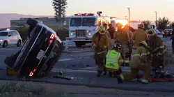 Victorville Combative Driver Extication (ca)