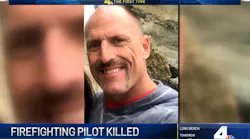 Helicopter pilot Mike Fournier was killed in a crash while working to contain the Hills Fire in Fresno County, CA, on Wednesday, Aug. 19, 2020.