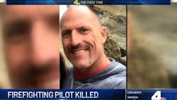 Helicopter pilot Mike Fournier was killed in a crash while working to contain the Hills Fire in Fresno County, CA, on Wednesday, Aug. 19, 2020.
