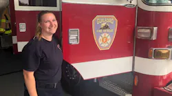 Guilford firefighter/paramedic Ashley Vargoshe.