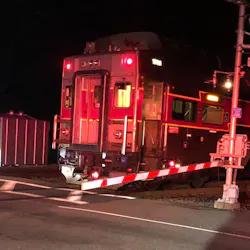 Abington, MA, firefighters helped a woman after she escaped her disabled car before it was struck by a train early Sunday.