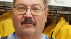 Avis, PA, Fire Company No. 1 firefighter David Closs.
