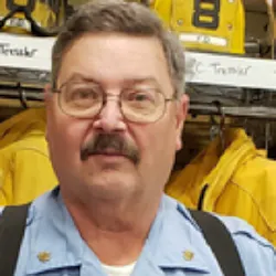Avis, PA, Fire Company No. 1 firefighter David Closs.