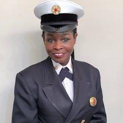 New International Association of Black Professional Firefighters President Carrie Edwards-Clemons.