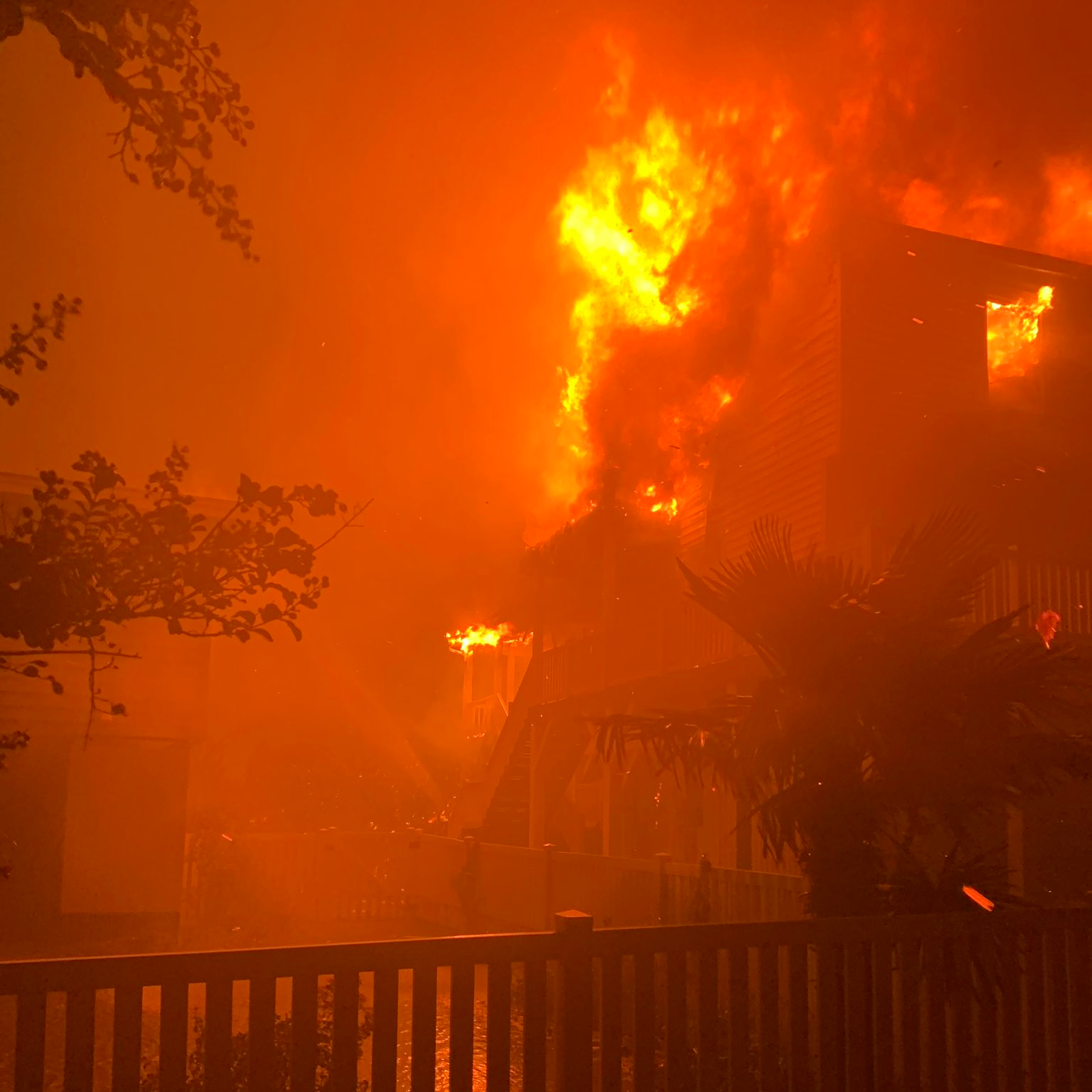 Crews from multiple departments responded to several residential fires that erupted in Ocean Isle Beach, NC, as Hurricane Isaias made landfall late Monday.