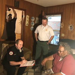 In conjunction with the Fire Safe South Carolina program, which has turned around South Carolina’s fire fatalities situation, members of South Carolina State Fire, local fire departments and members of communities go directly to the homes of citizens to correctly locate and install smoke alarms that are appropriate for the circumstance. At the same time, the opportunity is taken to provide fire and life-safety information. In conjunction with the Fire Safe South Carolina program, which has turned around South Carolina’s fire fatalities situation, members of South Carolina State Fire, local fire departments and members of communities go directly to the homes of citizens to correctly locate and install smoke alarms that are appropriate for the circumstance. At the same time, the opportunity is taken to provide fire and life-safety information.